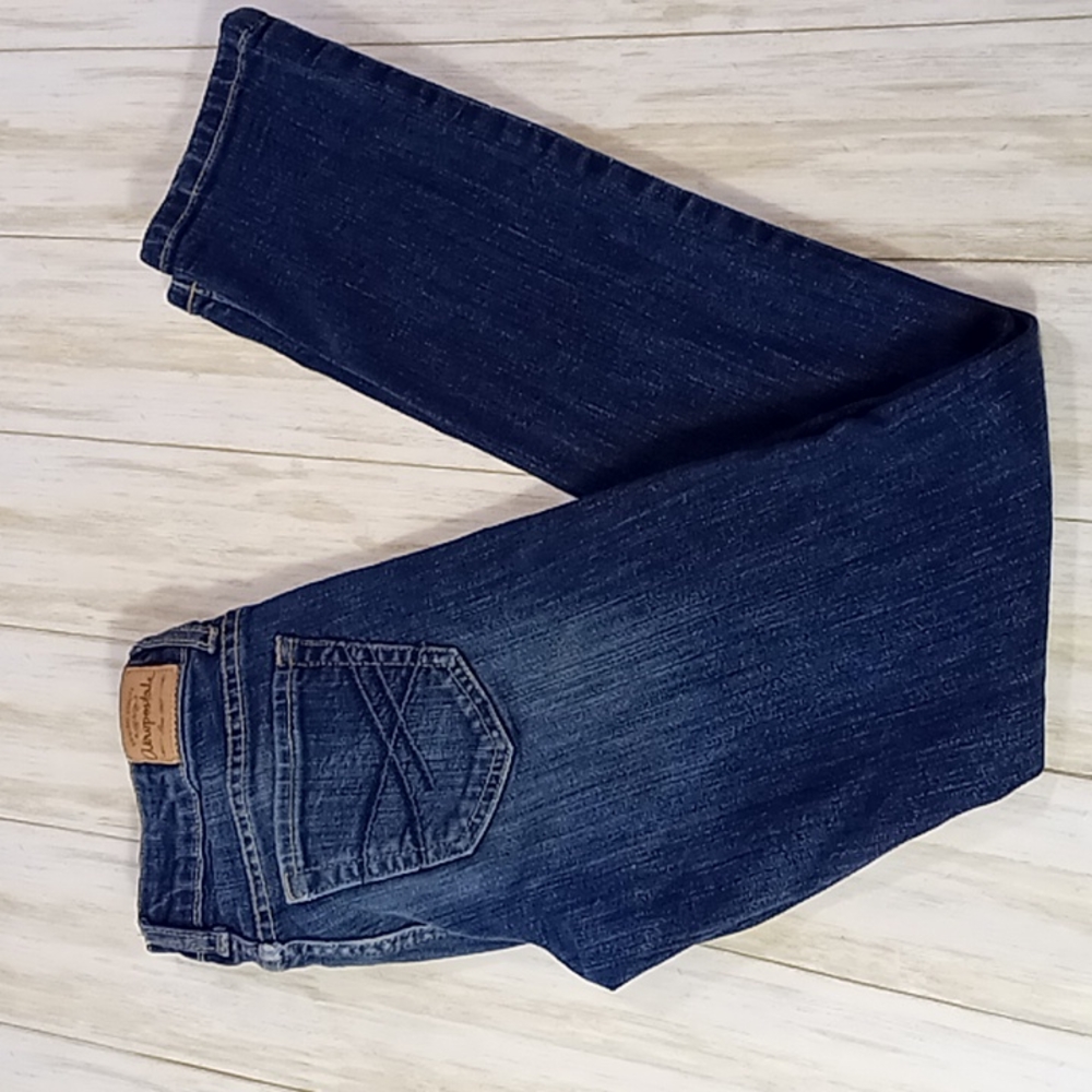 Aeropostale Bayla Skinny Blue Jeans Size 00 Short - Picture 3 of 16
